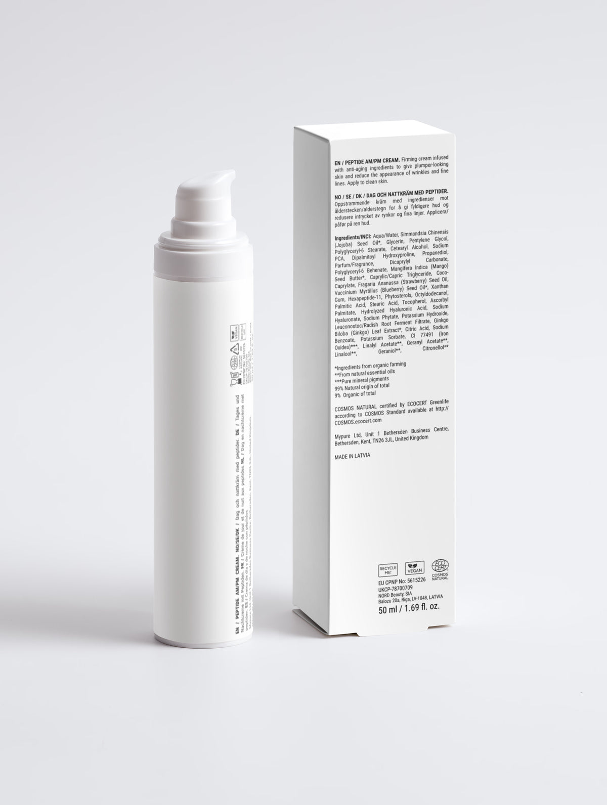 NYVELLE Ivory Cream AM + PM Peptide Moisturizer