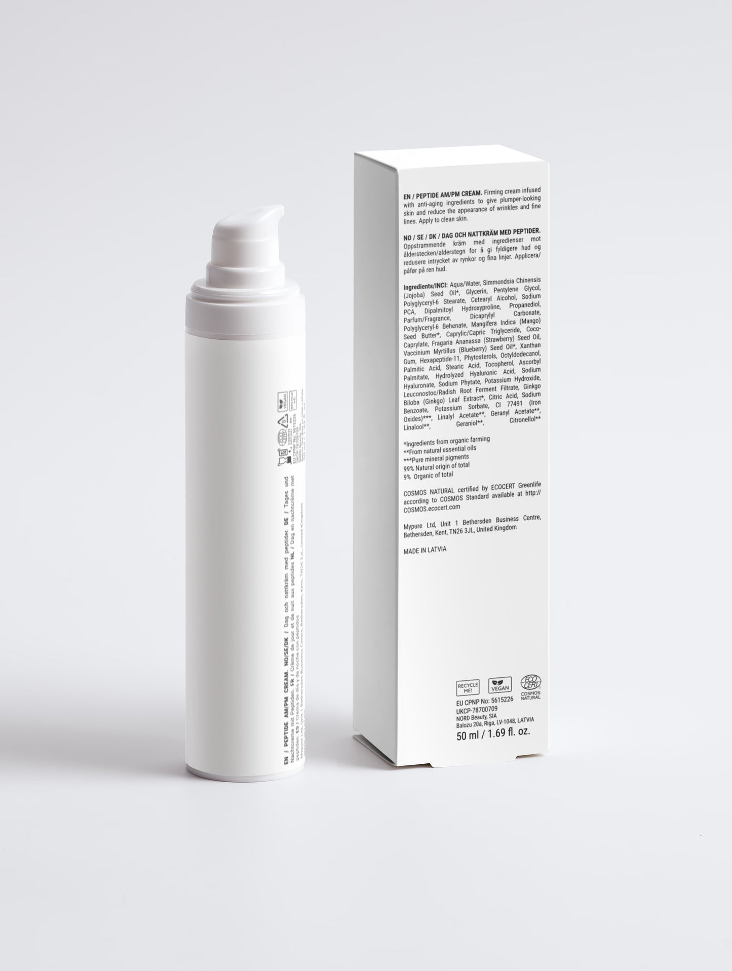 NYVELLE Ivory Cream AM + PM Peptide Moisturizer