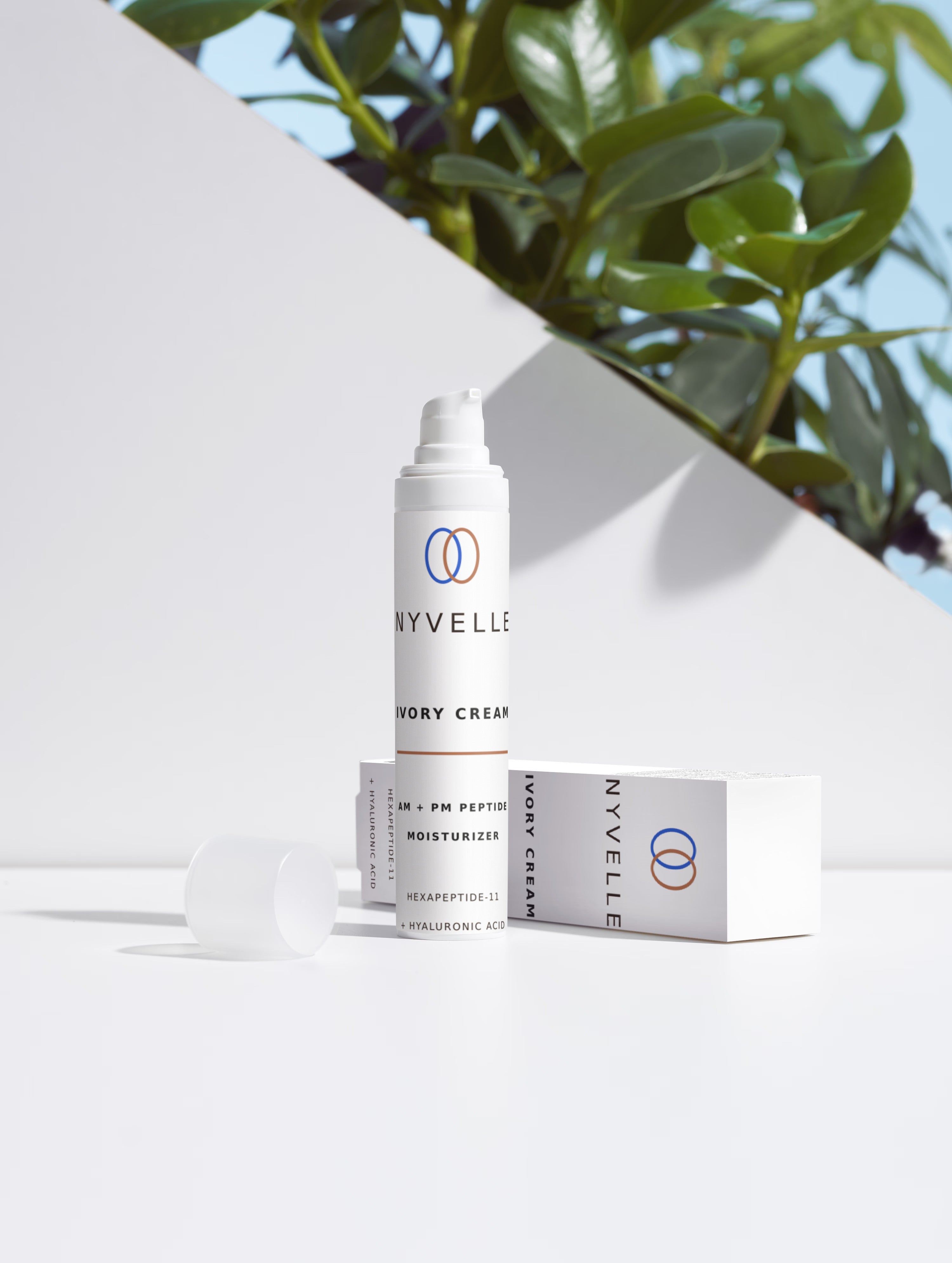 NYVELLE Ivory Cream AM + PM Peptide Moisturizer