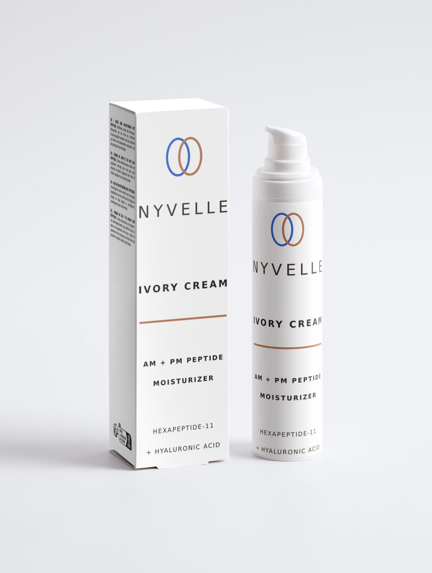 NYVELLE Ivory Cream AM + PM Peptide Moisturizer